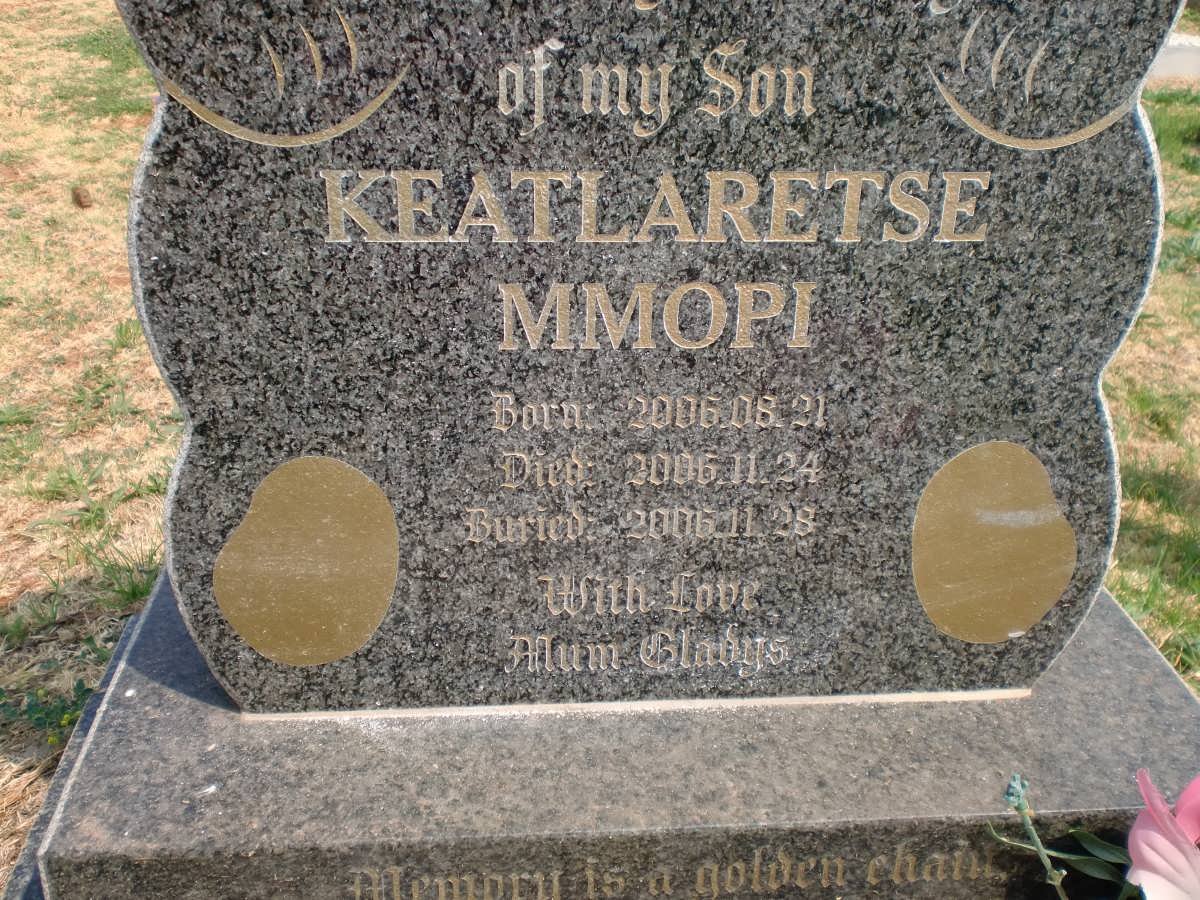 MMOPI Keatlaretse 2006-2006