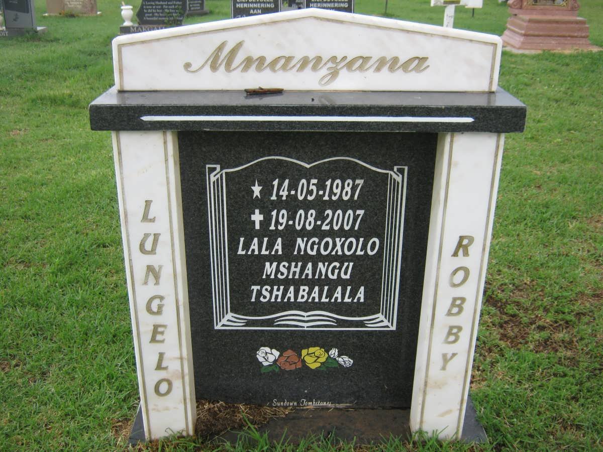 MNANZANA Lungelo Robby 1987-2007
