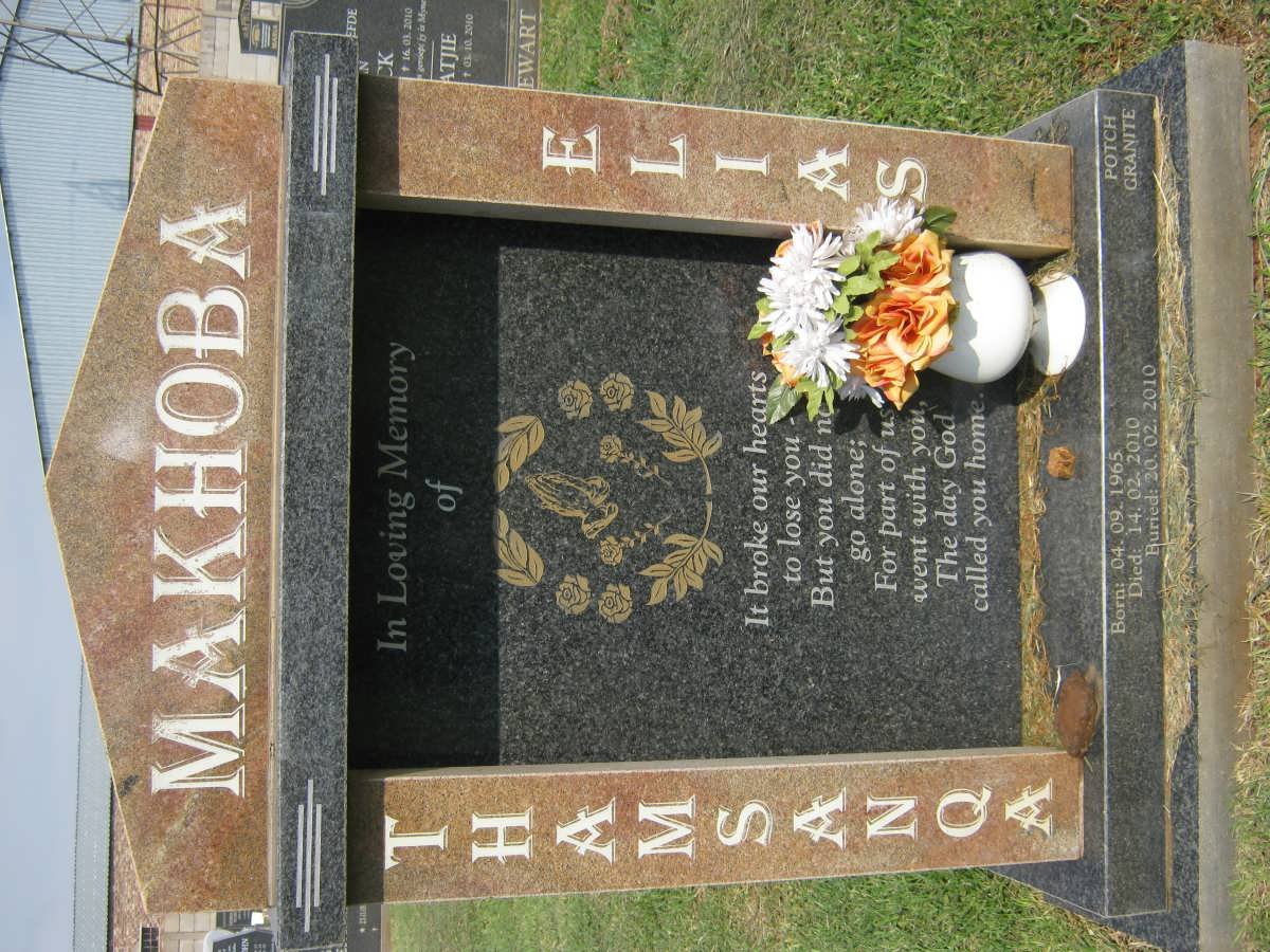 MAKHOBA Thamsanqa Elias 1965-2010