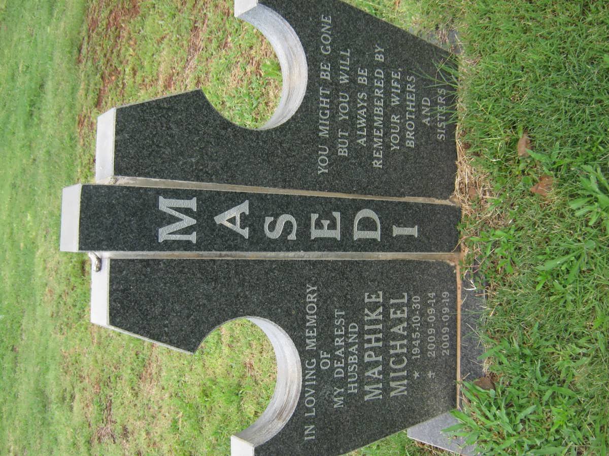 MASEDI Maphike Michael 1945-2009