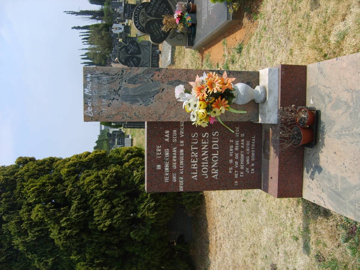 MALAN Albertus Johannes Arnoldus 1967-1991