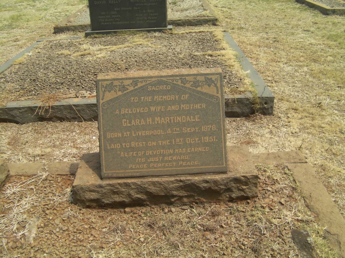 MARTINDALE Clara H. 1876-1951