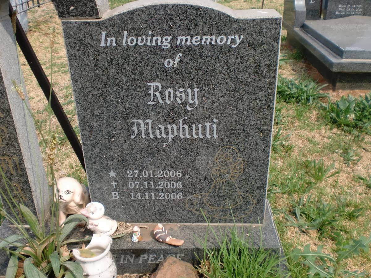 MAPHUTI Rosy 2006-2006