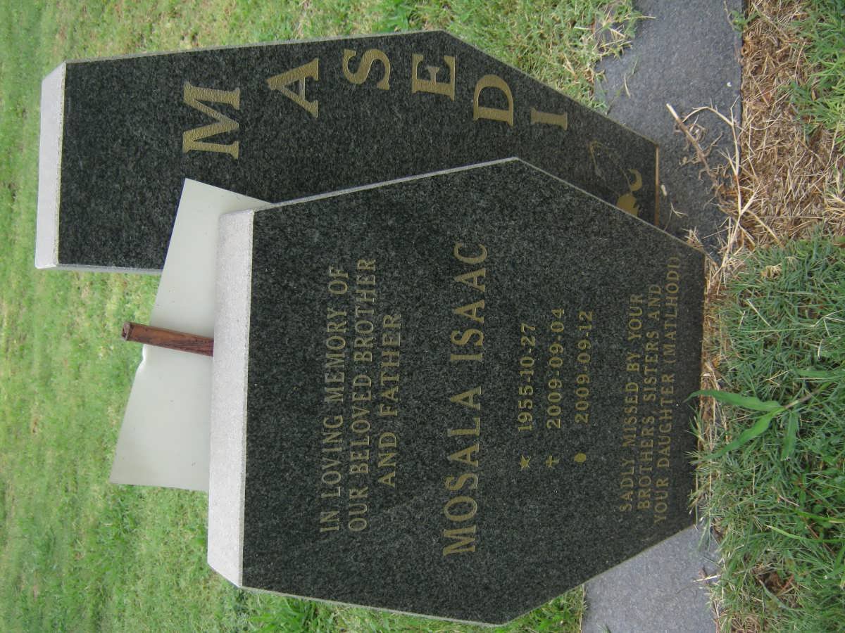 MASEDI Mosala Isaac 1955-2009