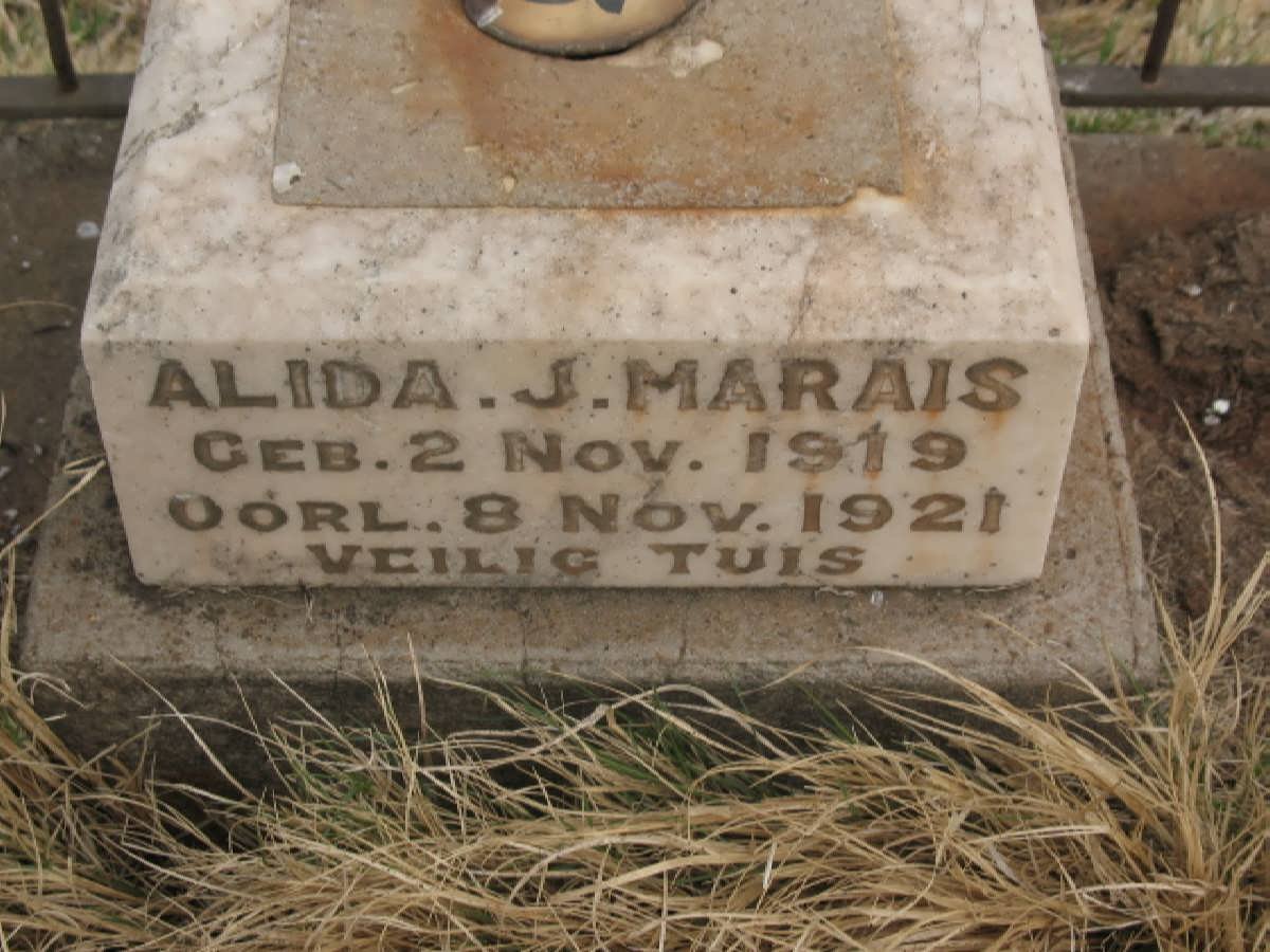 MARAIS Alida J. 1919-1921