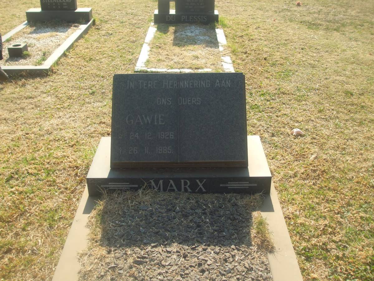 MARX Gawie 1926-1985