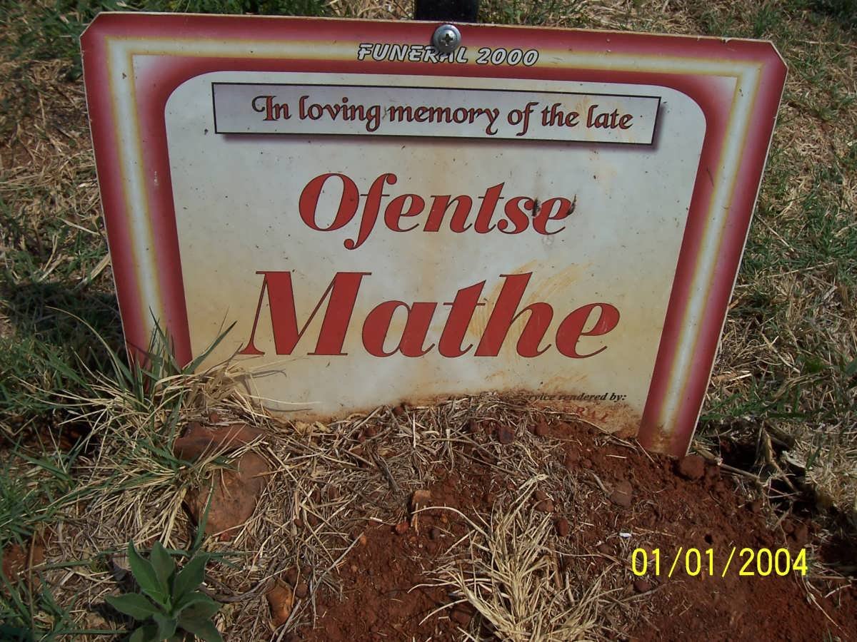 MATHE Ofentse