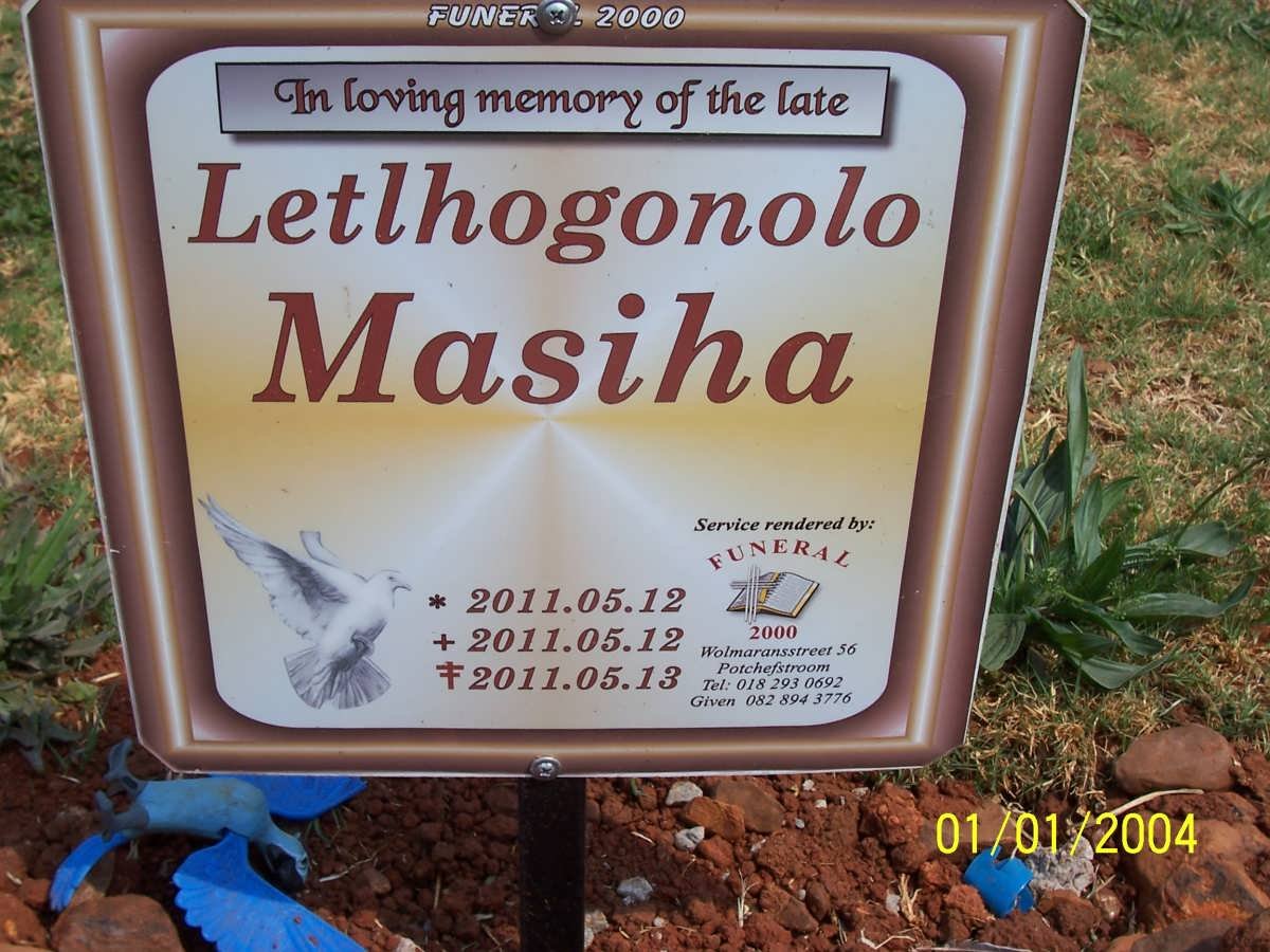 MASIHA Letlhogonolo 2011-2011