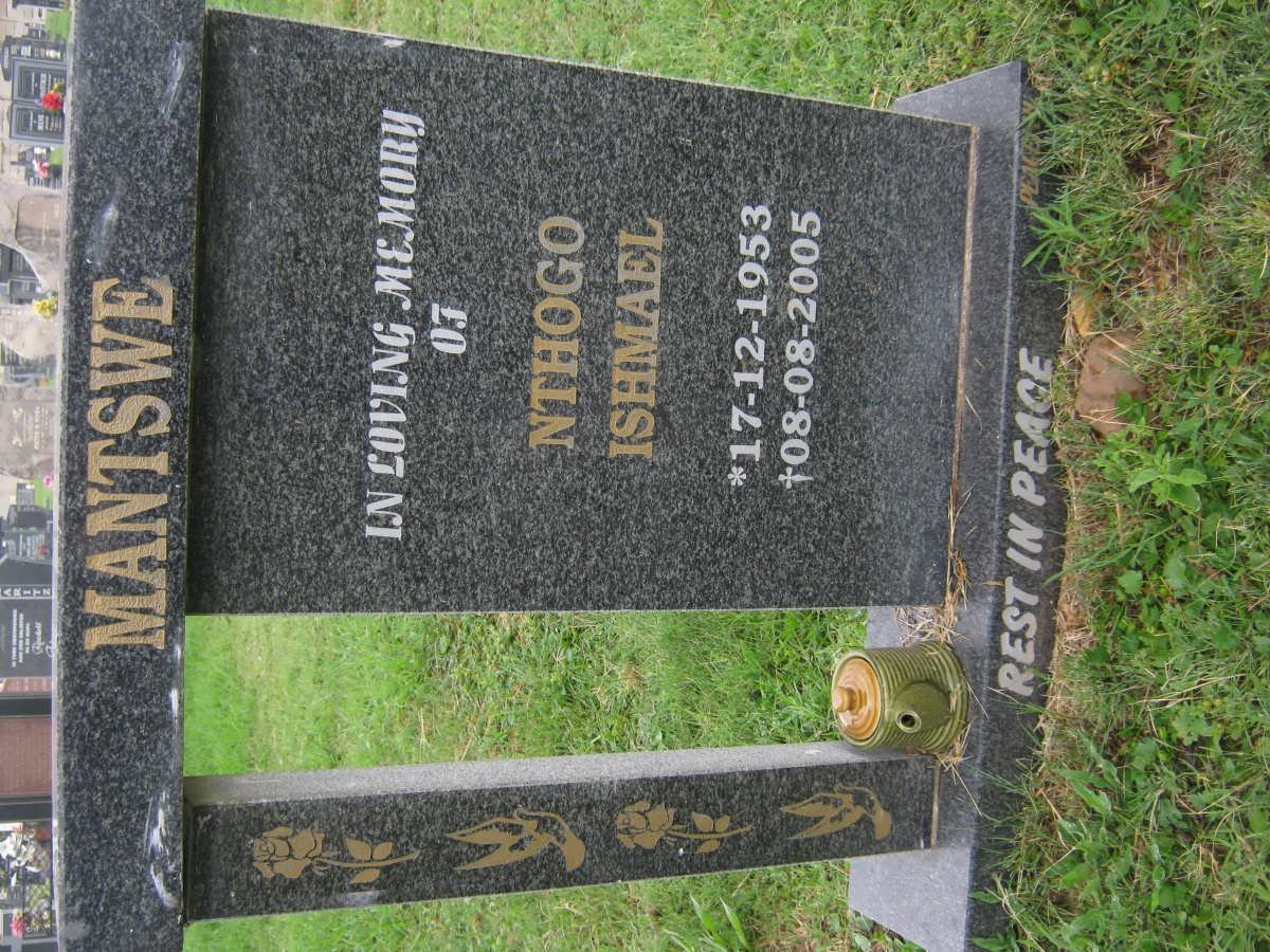 MANTSWE Nthogo Ishmael 1953-2005