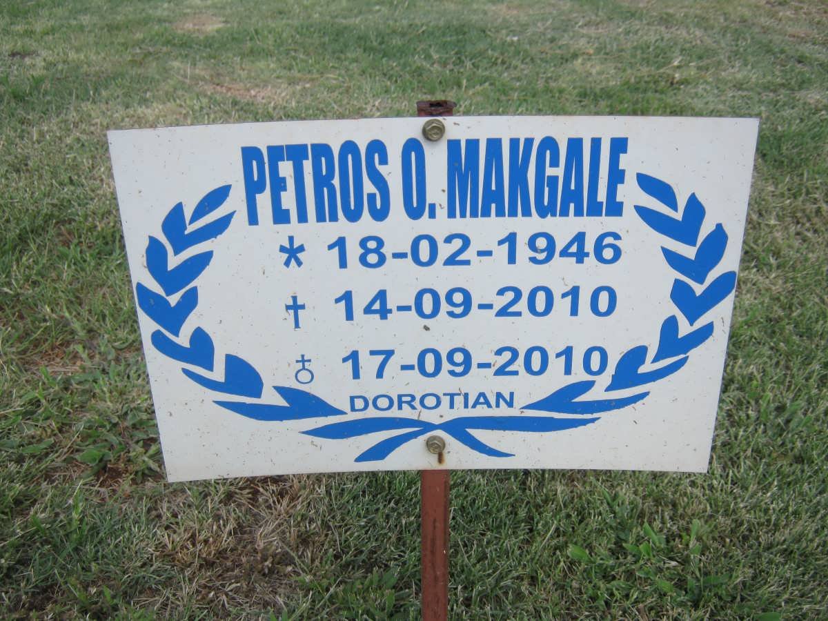 MAKGALE Petros O. 1948-2010