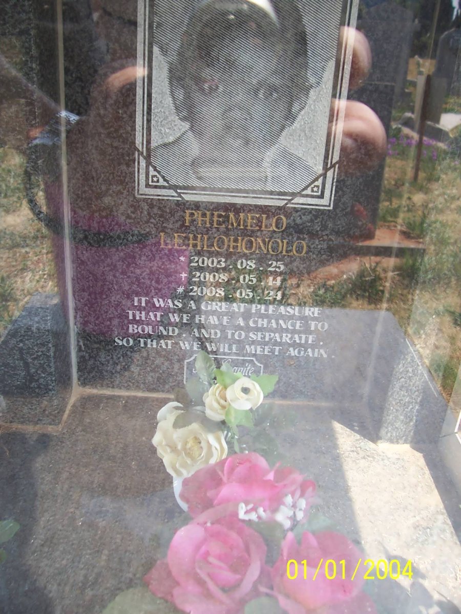 MAHERY Phemelo Lehlohonolo 2003-2008