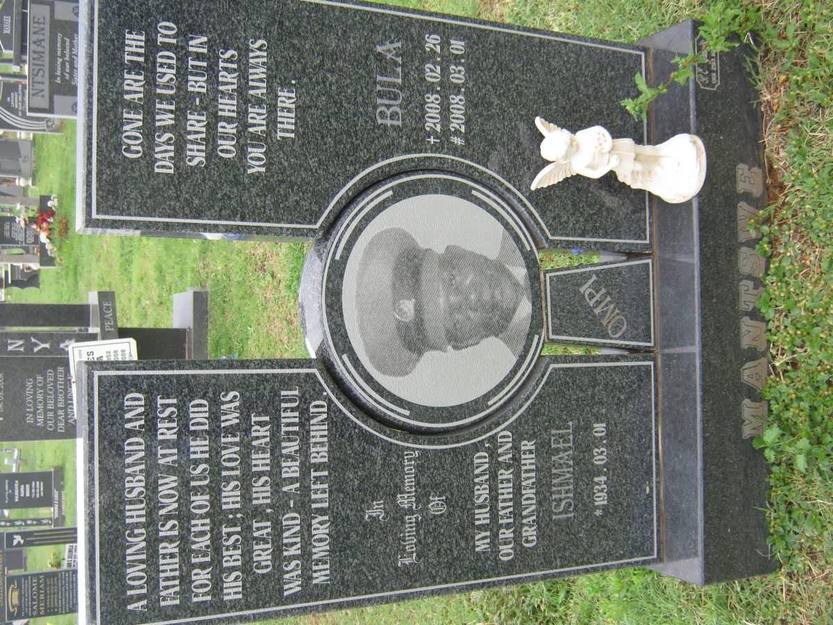 MANTSWE Ismael Bula 1934-2008