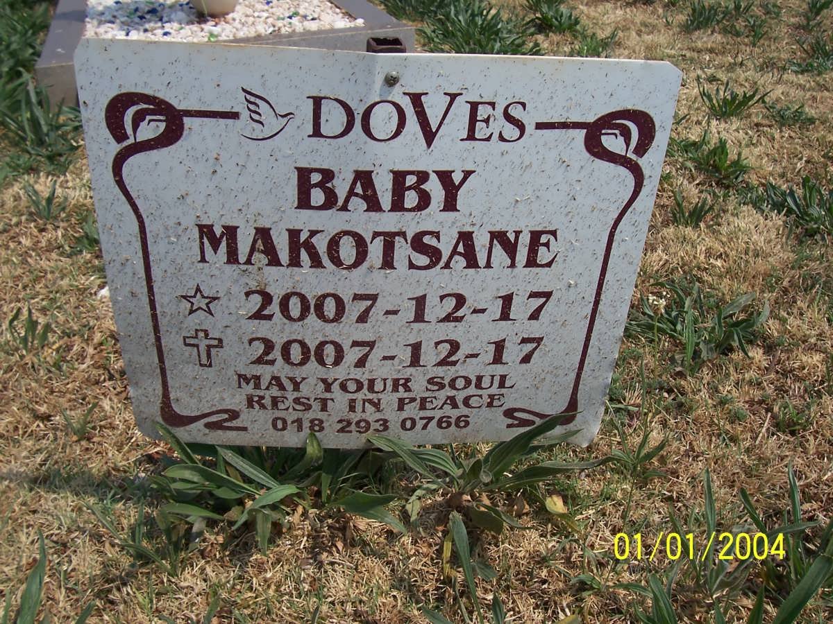 MAKOTSANE Baby 2007-2007