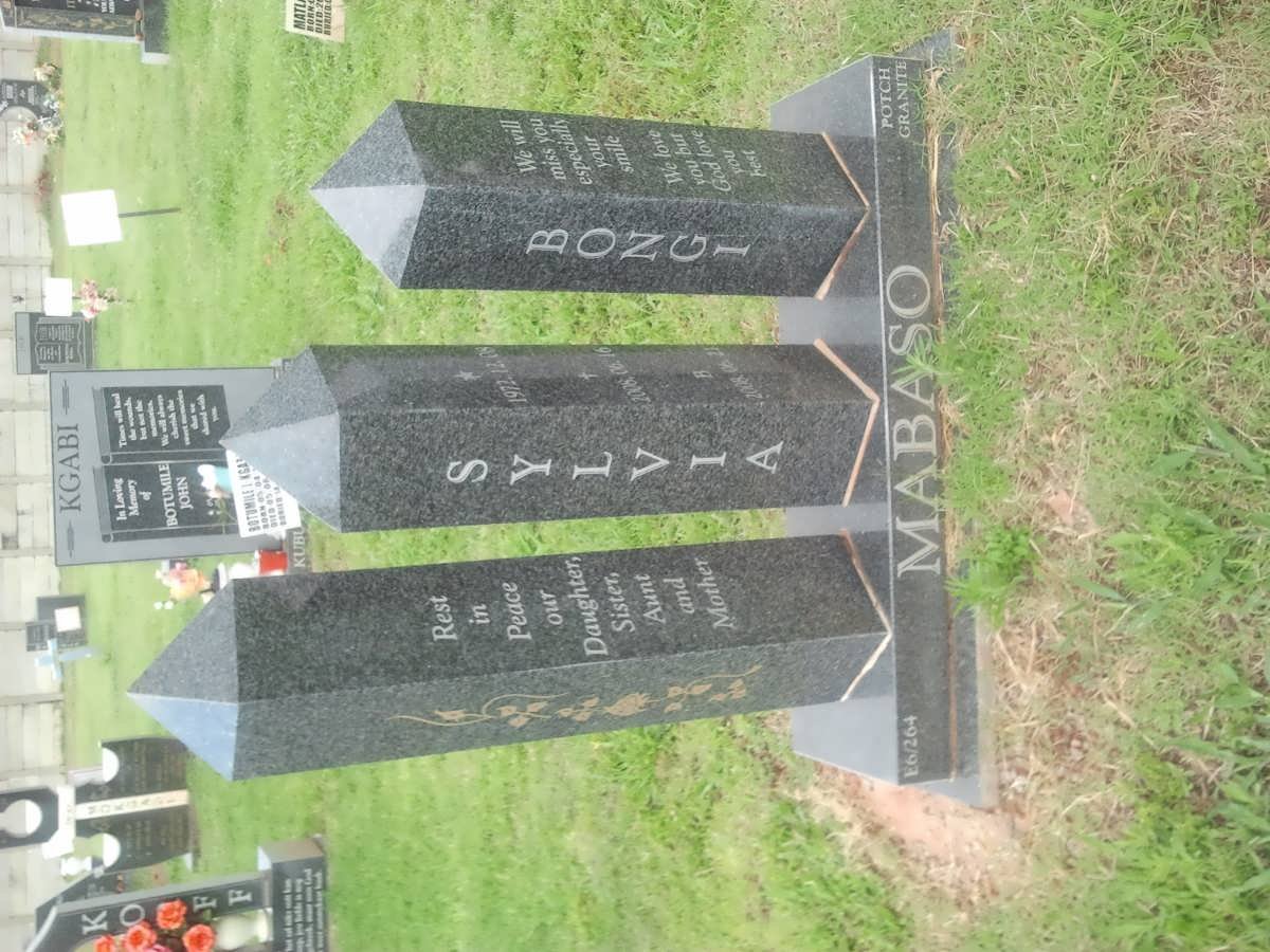 MABASO Sylvia Bongi 1972-2008