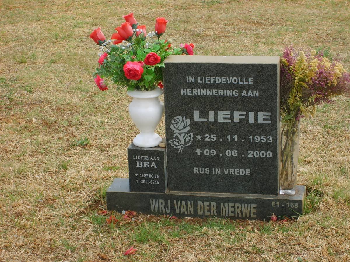 MERWE Bea, van der 1927-2011 :: VAN DER MERWE W.R.J 1953-2000 