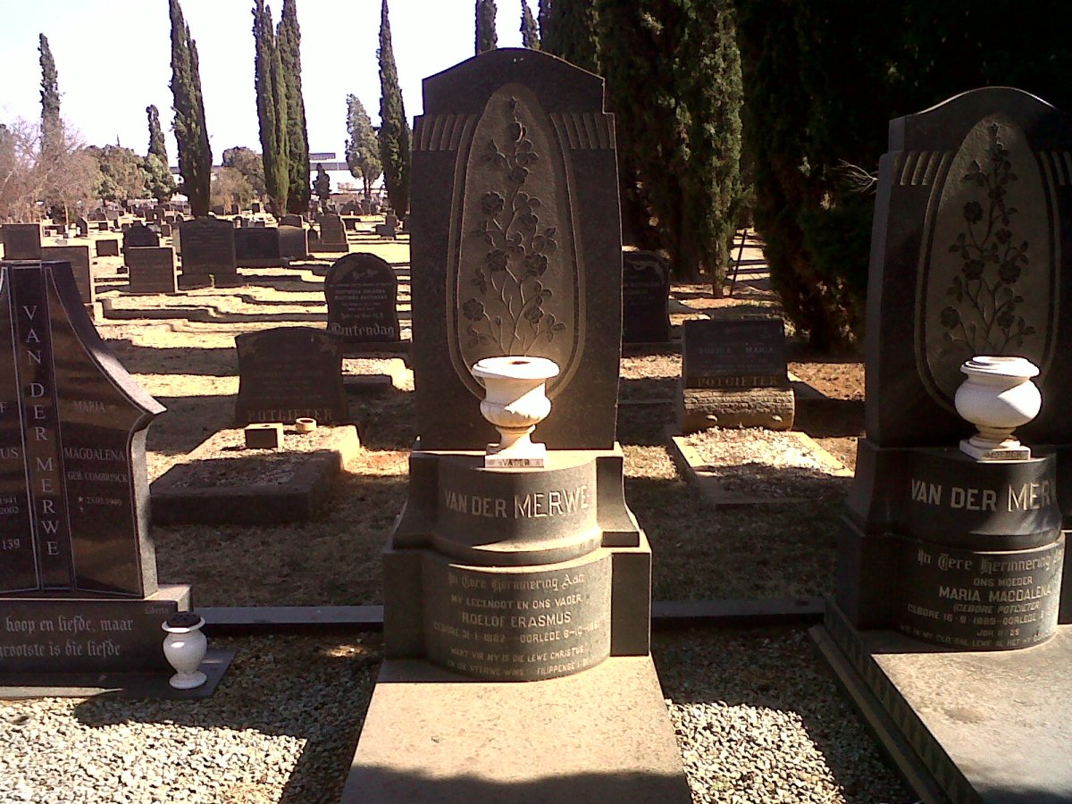 MERWE Roelof Erasmus, van der 1882-19??
