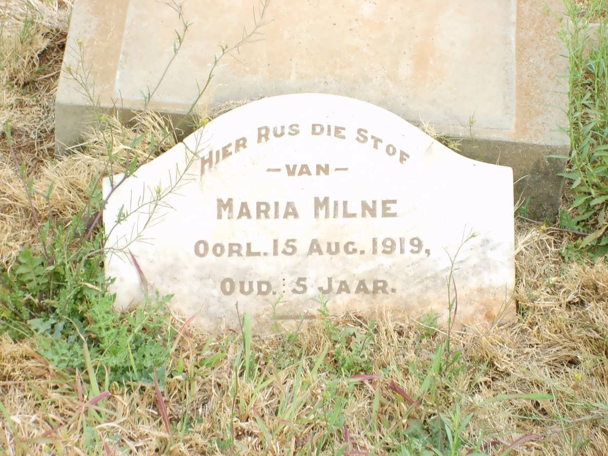 MILNE Maria -1919