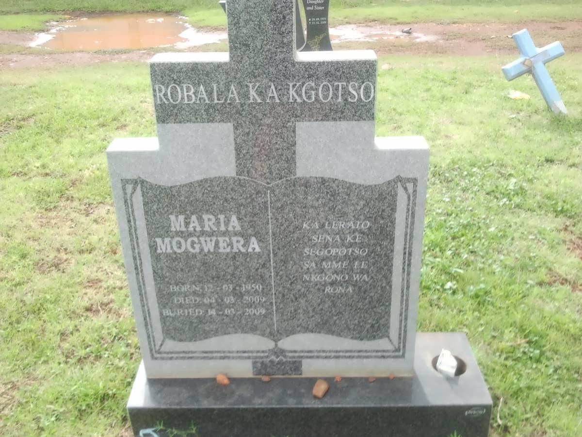 MOGWERA Maria 1950-2009
