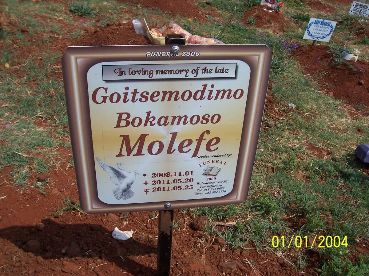 MOLEFE Goitsemodimo Bokamoso 2008-2011
