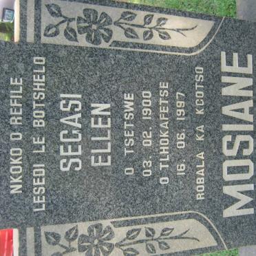 MOSAINE Segasi Ellen 1900-1997