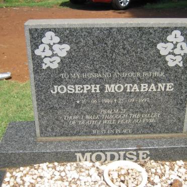 MOTABANE Joseph 1940-1997
