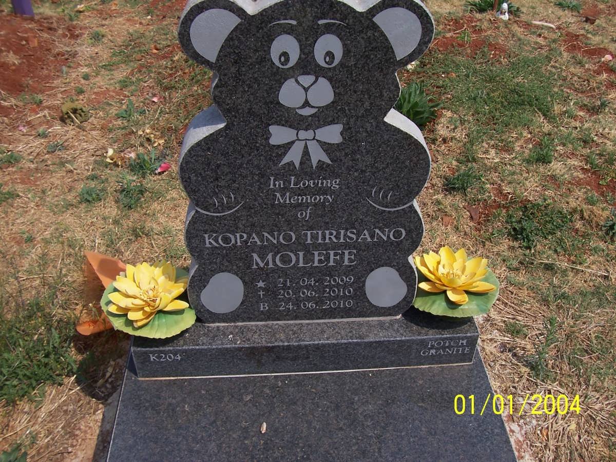 MOLEFE Kopano Tirisano 2009-2010