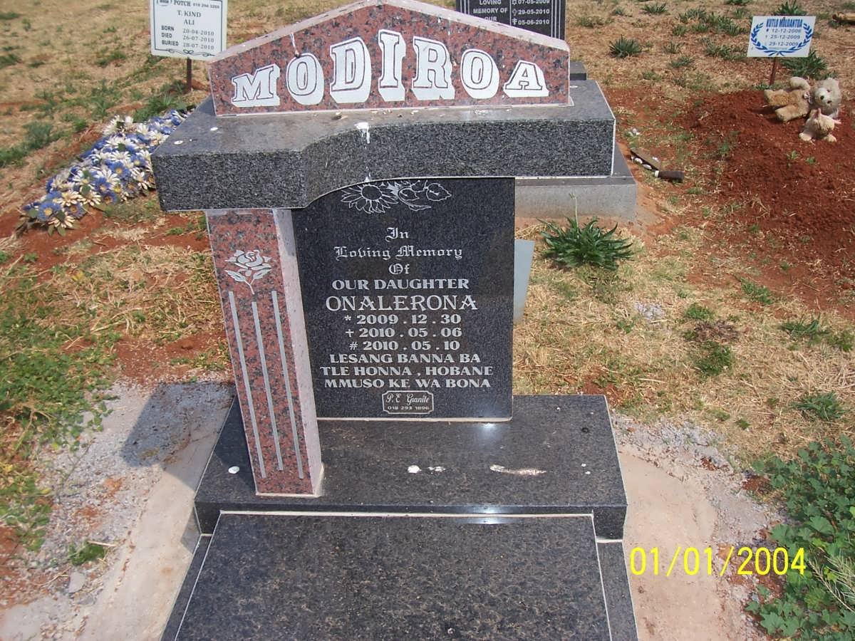 MODIROA Onalerona 2009-2010