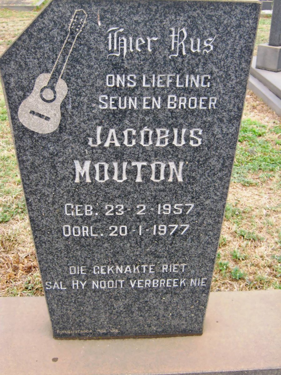 MOUTON Jacobus 1957-1977