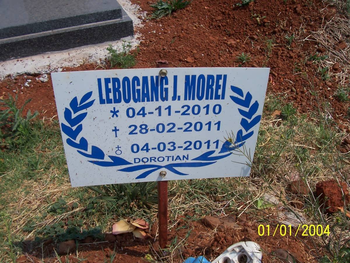MOREI Lebogang J. 2010-2011