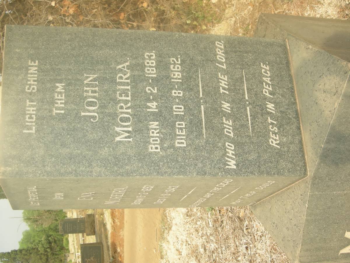 MOREIRA John 1883-1962