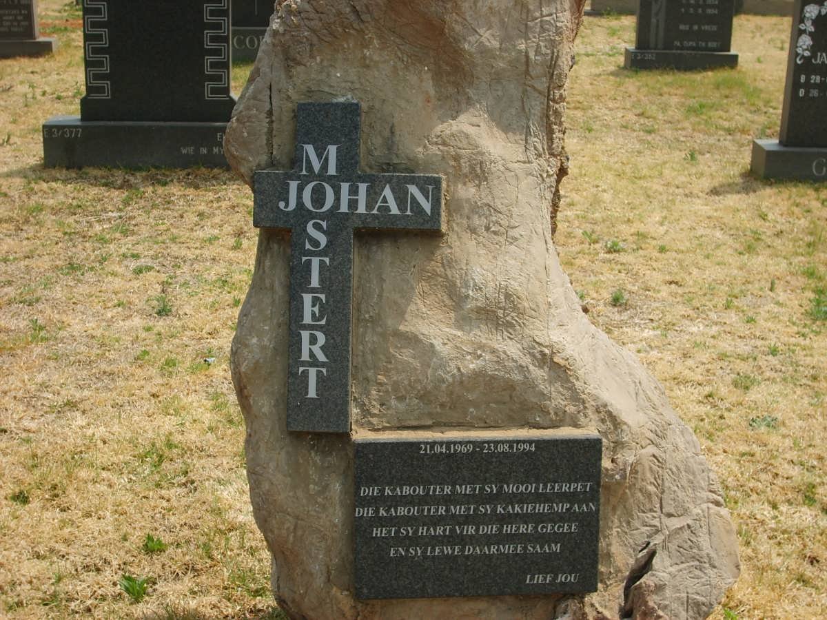 MOSTERT Johan 1969-1994