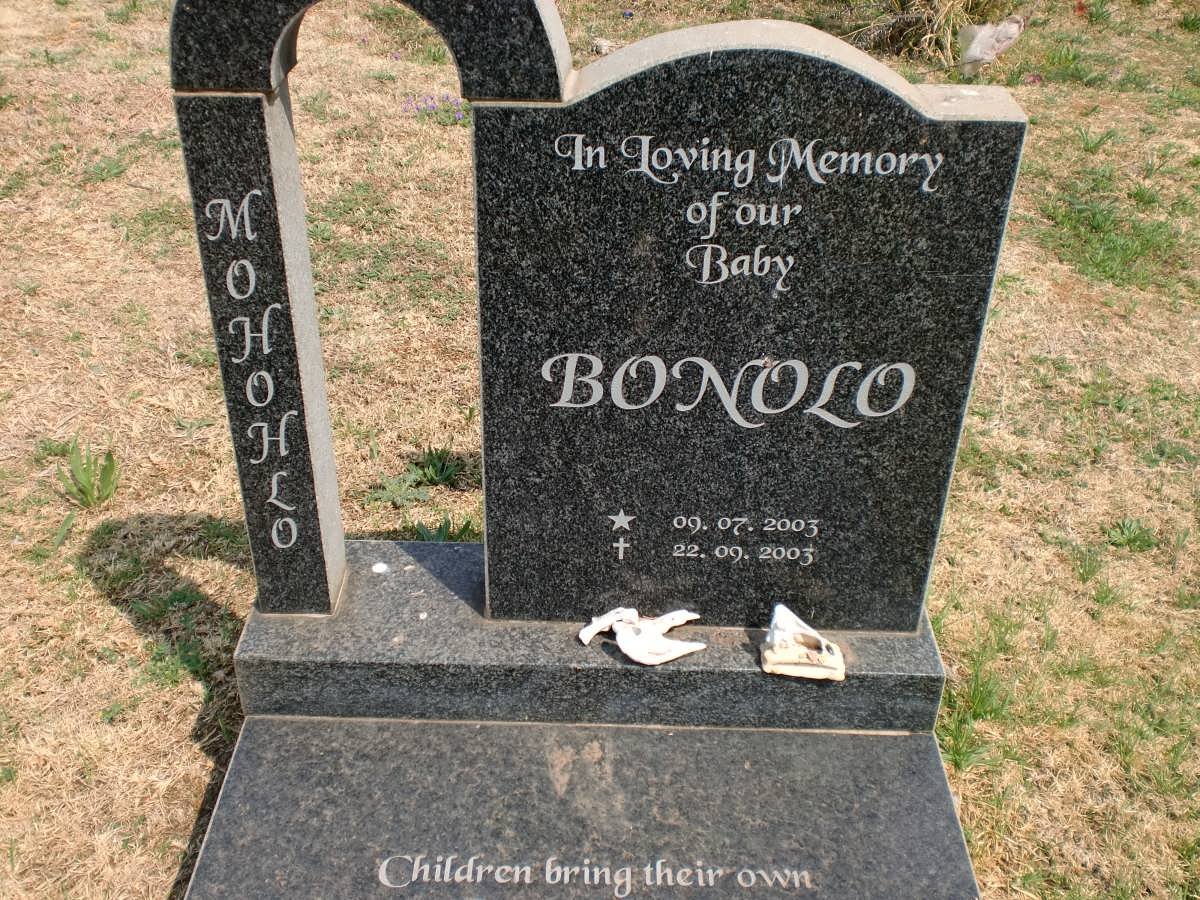 MOHOHLO Bonolo 2003-2003