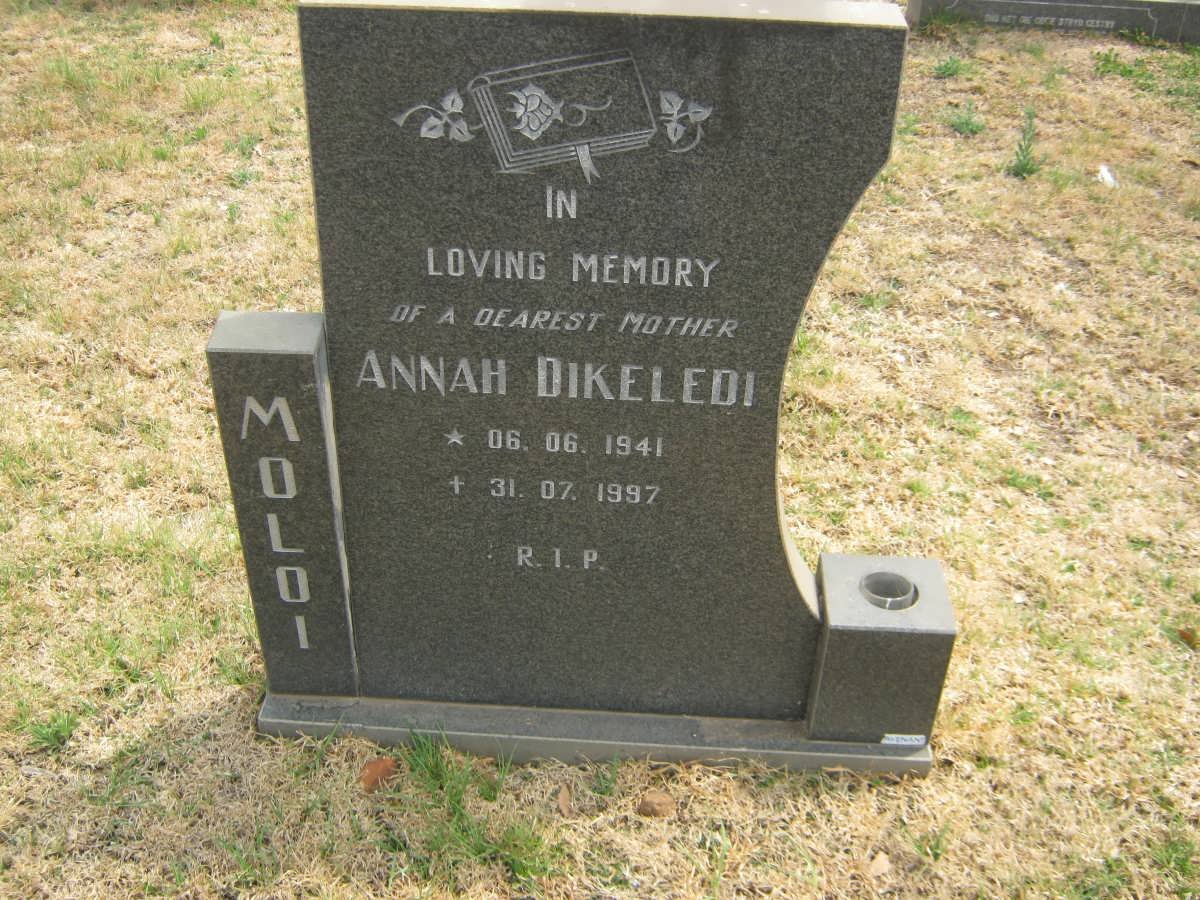 MOLOI Annah Dikeledi 1941-1997