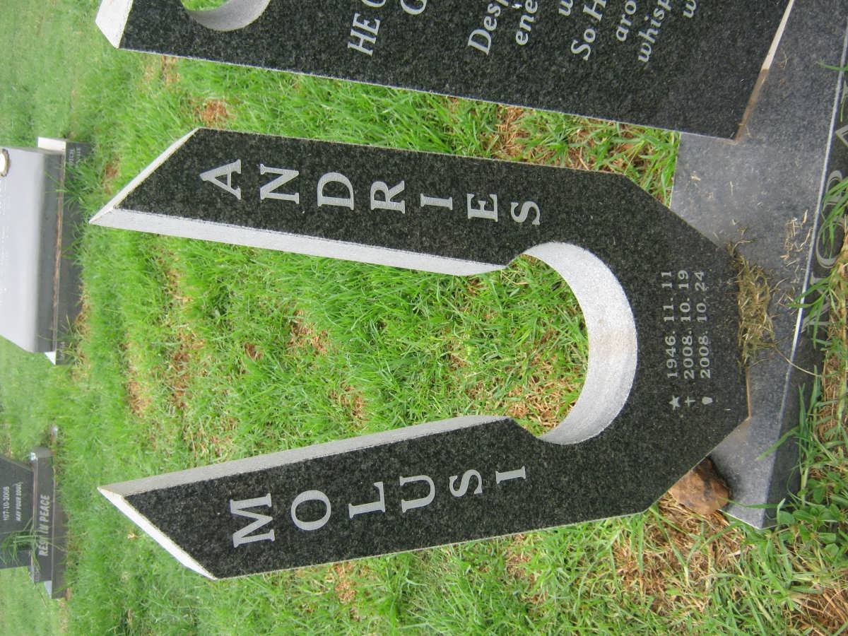 MOLUSI Andries 1946-2008