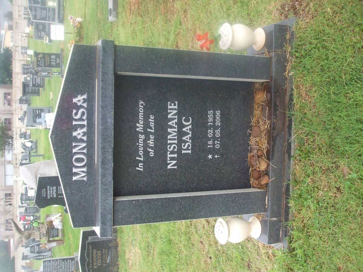 MONAISA Ntsimane Isaac 1955-2006