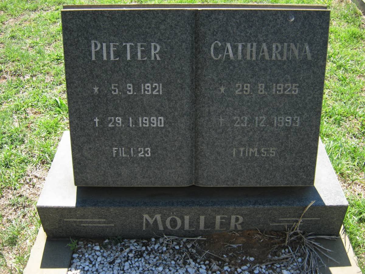 MÖLLER Pieter 1921-1990 &amp; Catharina 1925-1993