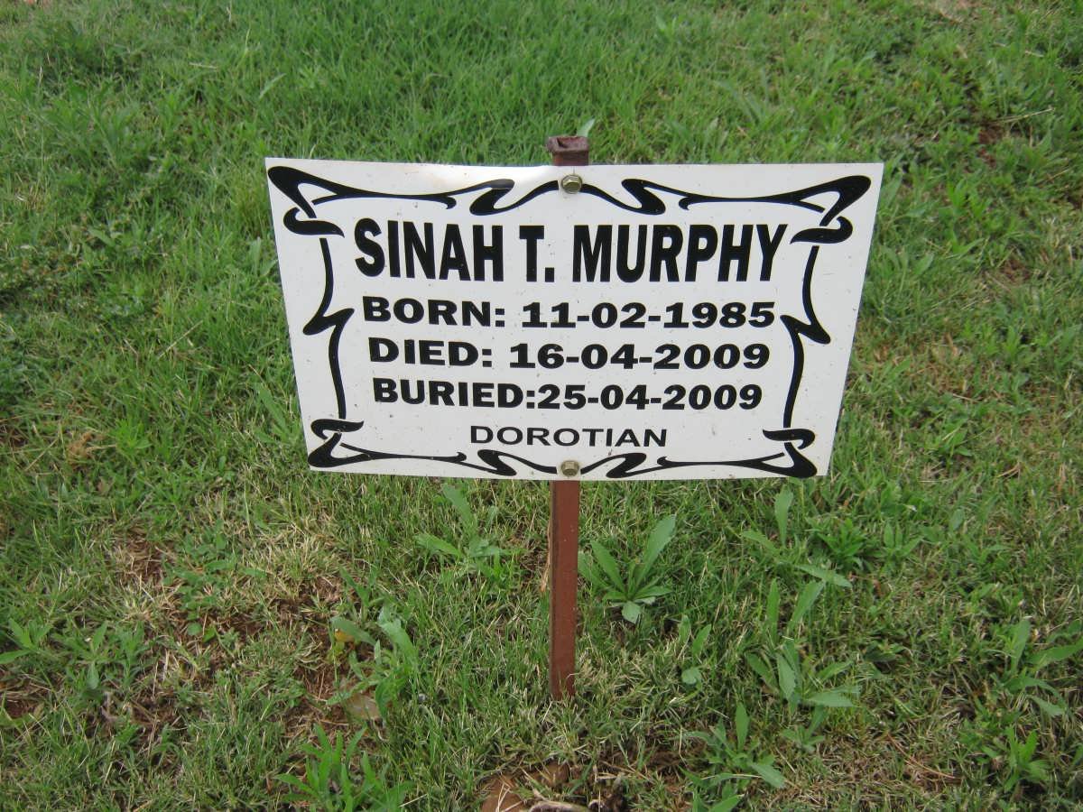 MURPHY Sinah T. 1985-2009