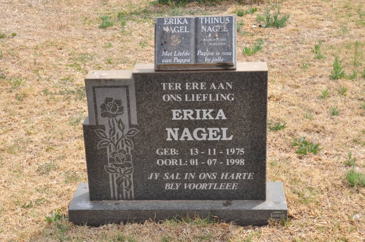 NAGEL Thinus 1950-2008 :: NAGEL Erika 1975-1998