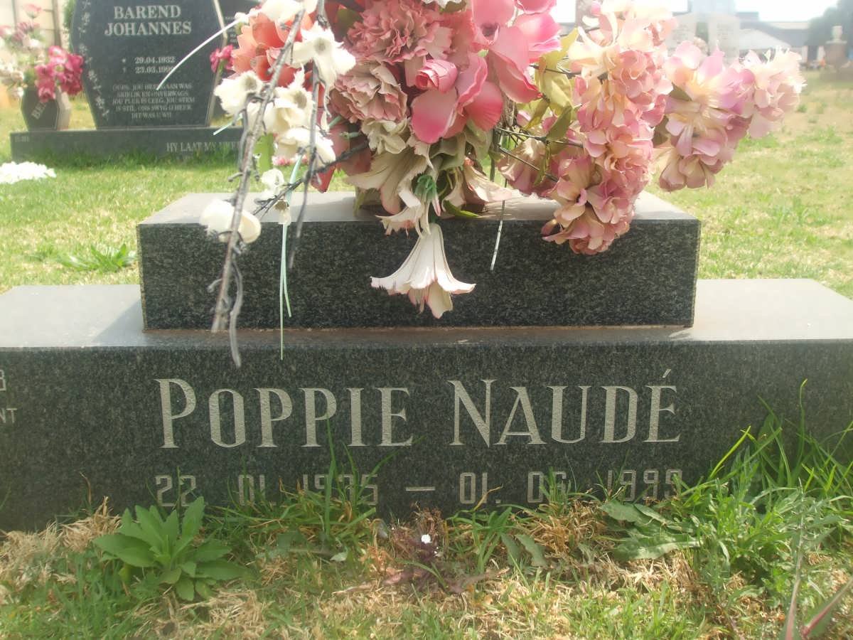NAUDÉ Ellie Magrieta Jacoba 1935-1999