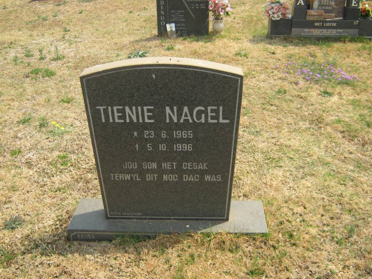 NAGEL Tienie 1965-1996