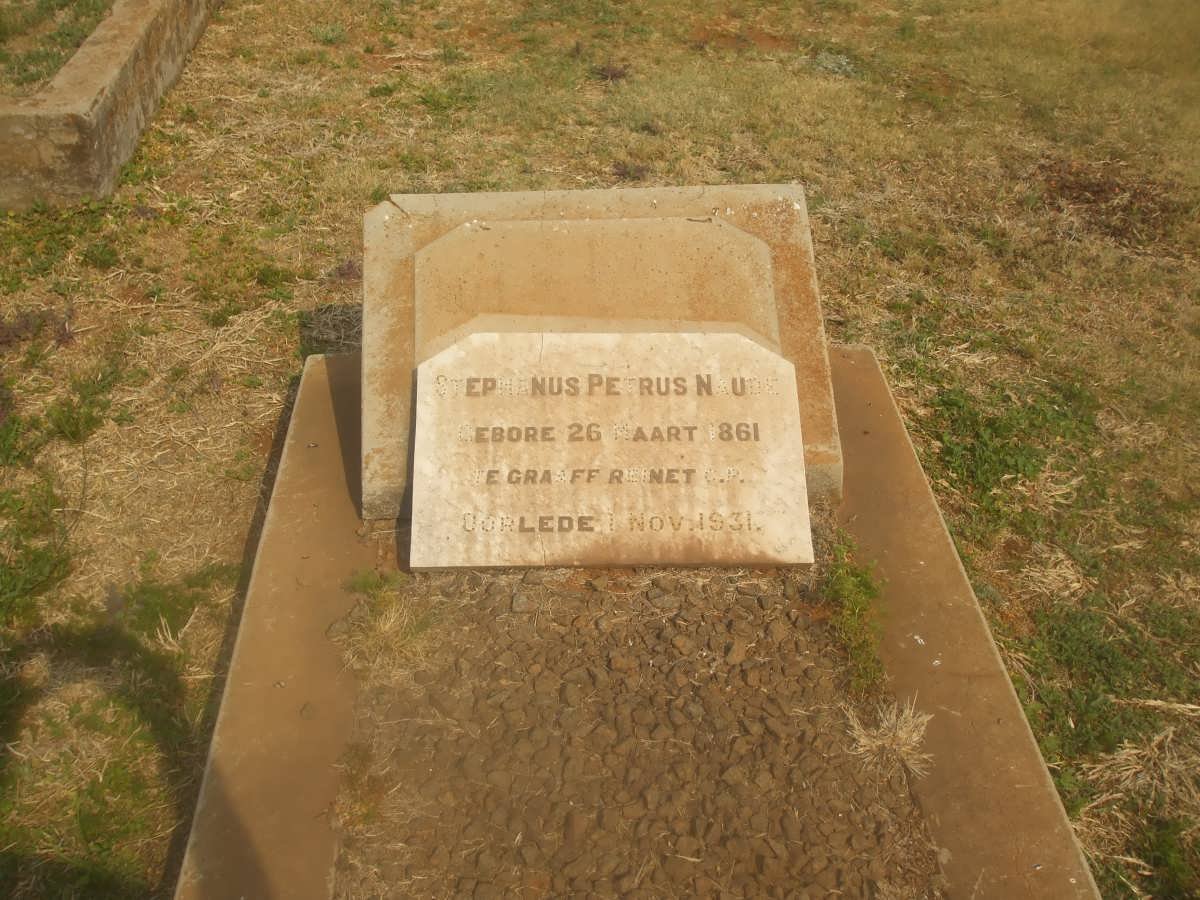 NAUDE Stephanus Petrus 1861-1931