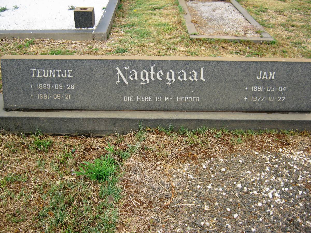 NAGTEGAAL Jan 1891-1977 &amp; Teuntje 1893-1991