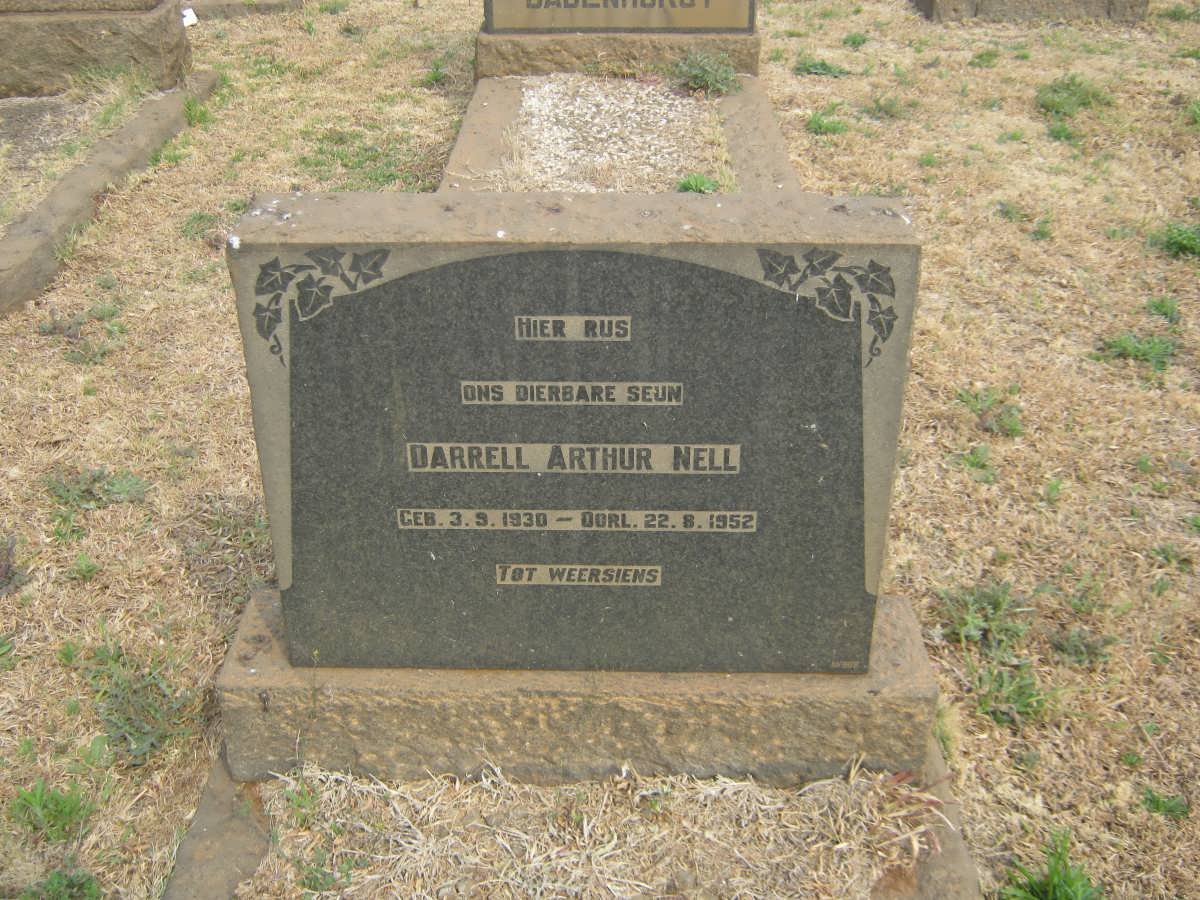 NELL Darrell Arthur 1930-1952
