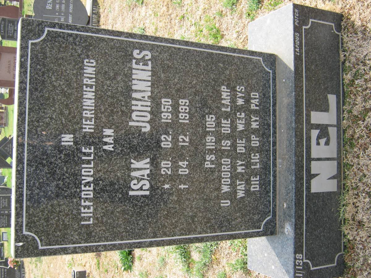 NEL Isak Johannes 1950-1999