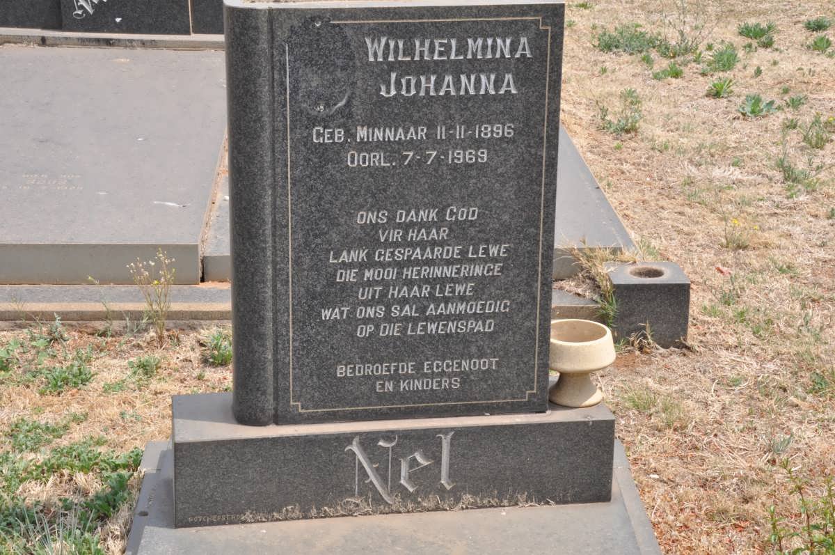 NEL Wilhelmina Johanna 1896-1969