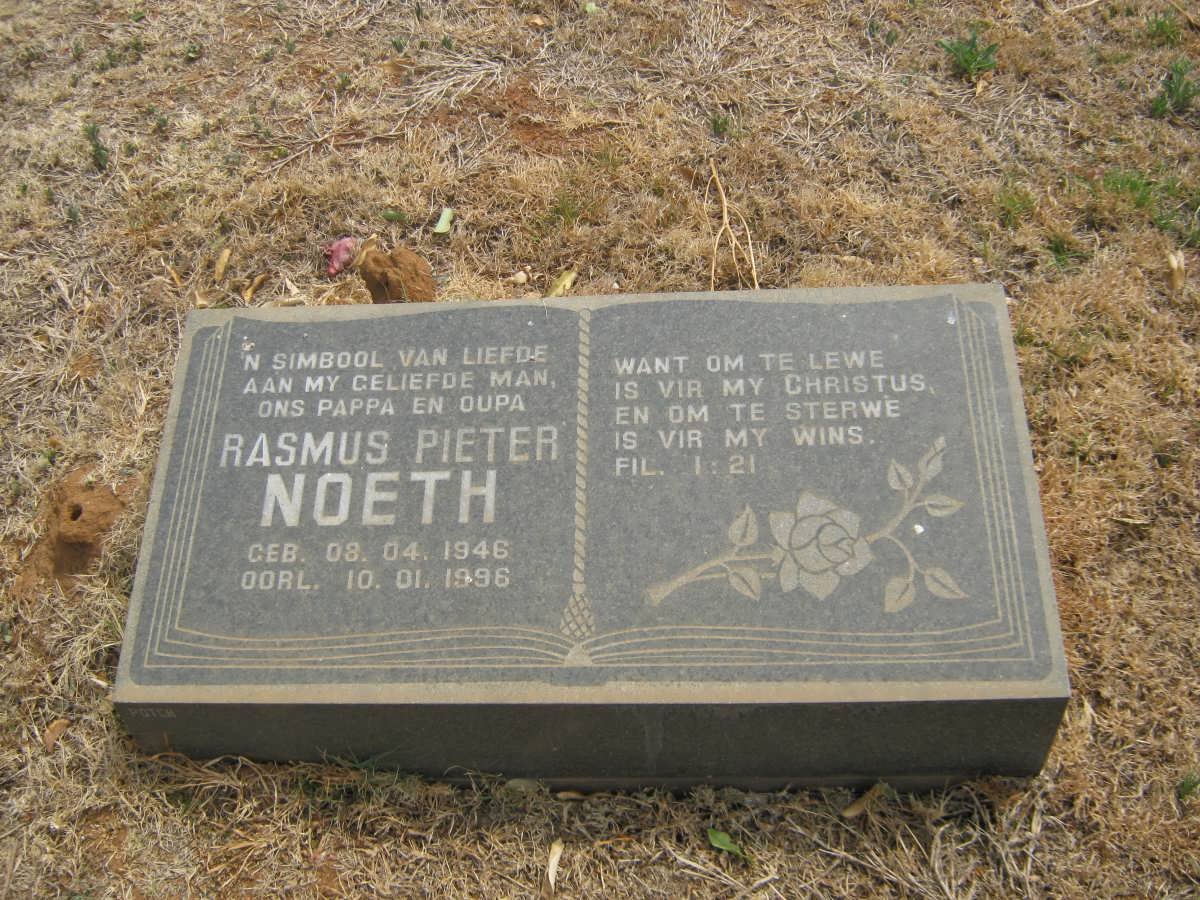 NOETH Rasmus Pieter 1946-1996