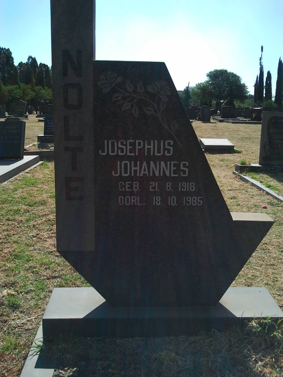 NOLTE Josephus Johannes 1918-1985