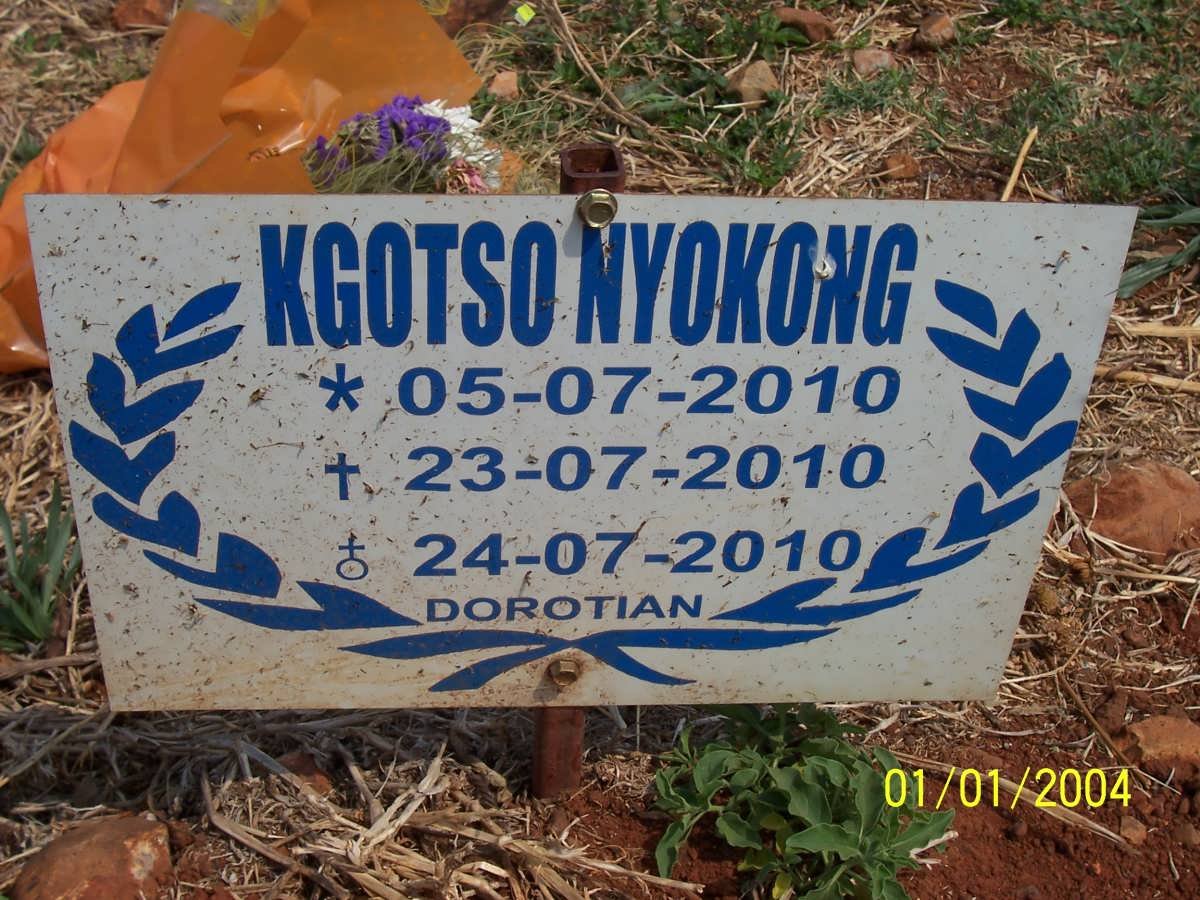 NYOKONG Kgotso 2010-2010
