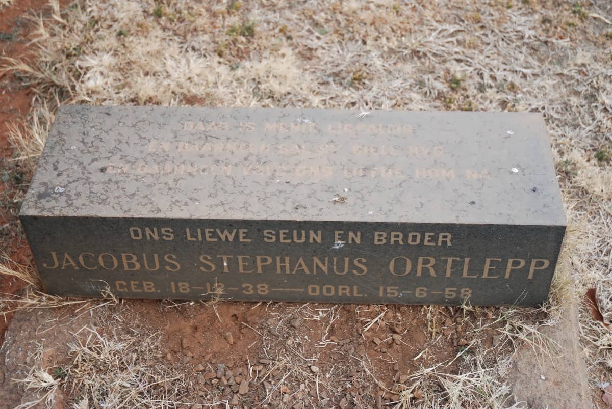 ORTLEPP Jacobus Stephanus 1938-1958