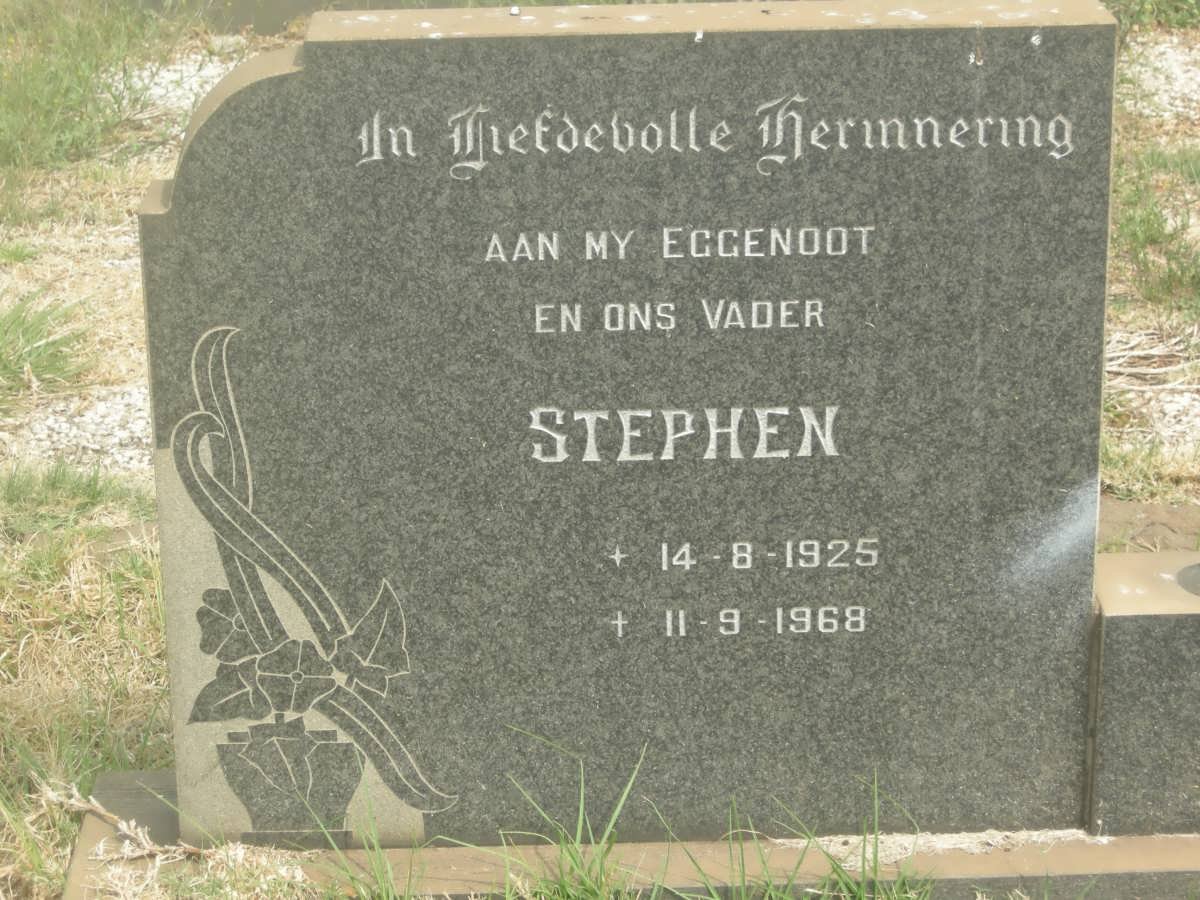 OBERHOLZER Stephen 1925-1968